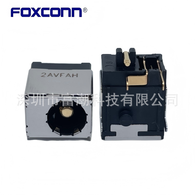 JPD841-N3224-7H Foxconn/富士康 DC-044D电源插座金属壳5P高电流