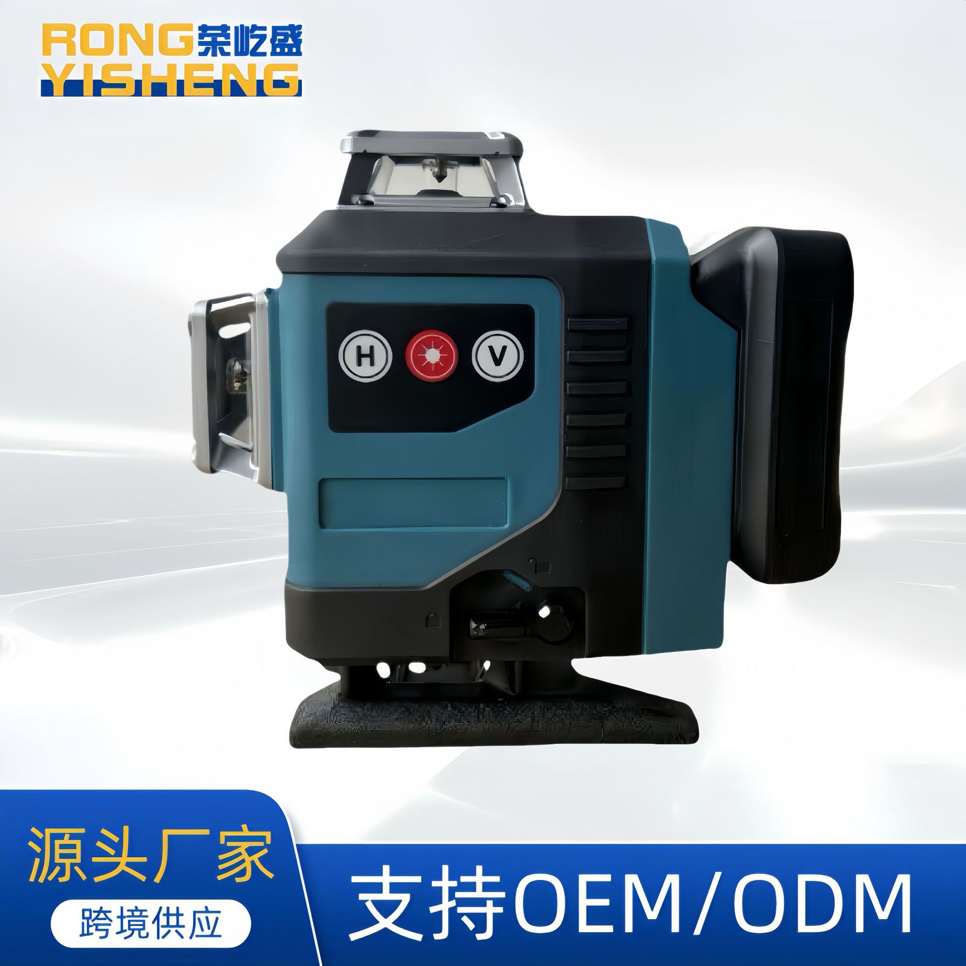 牧田款外贸16线绿光激光锂电水平仪4D水平仪通用电池水平仪套装