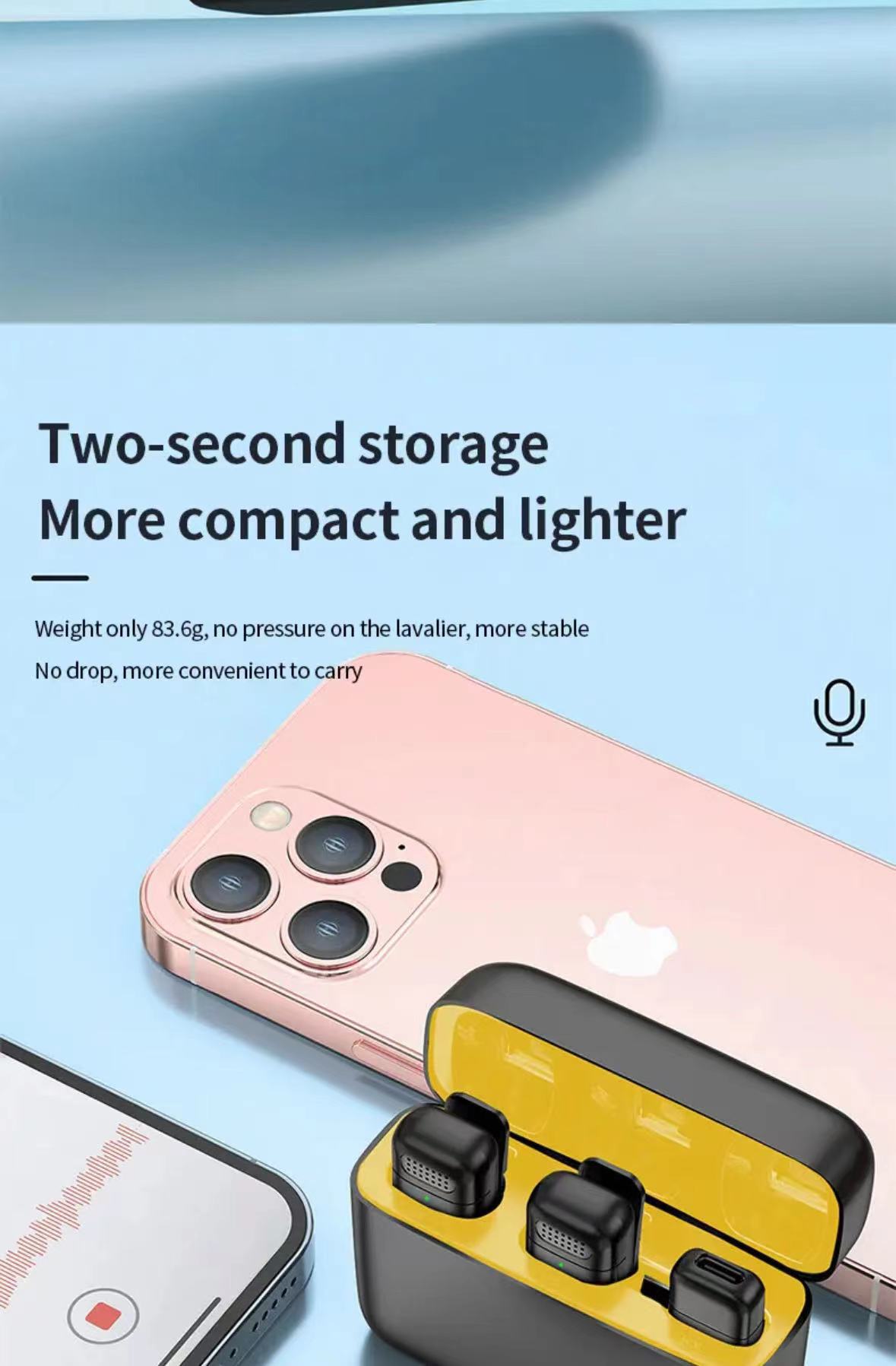 K6 Wireless Lavalier Microphone