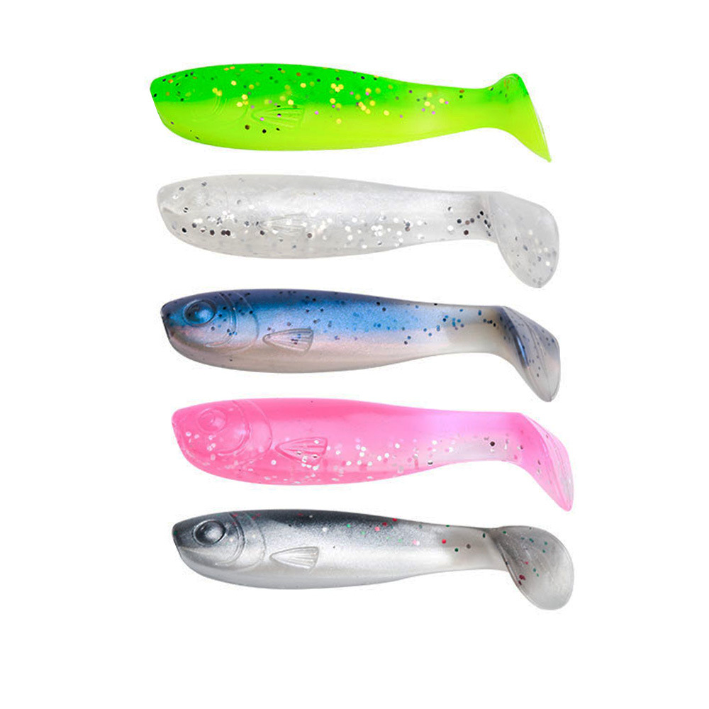 Paddle Tail fishing lures soft plastic baits bass trout Fresh Water Fishing Lure