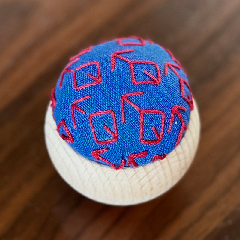 Paquete de material de bricolaje de bordado, bordado de espinas, práctica para principiantes, bolso de mano, juego de regalo, flor de bordado Lu, caja de inserción de aguja de autobordado tridimensional