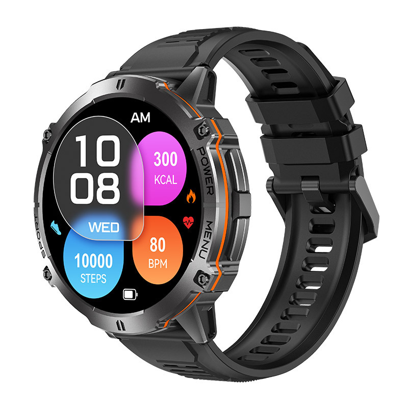 New X3 Smart Watch Bluetooth Call Heart Rate Blood Oxygen Monitoring Voice Assistant Ultra-Long Battery Life Multi-Sport Mode