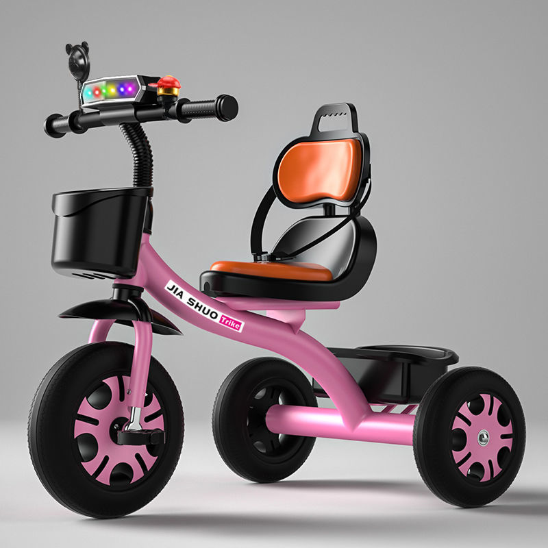 Triciclo para niños, carritos, bicicletas, bicicletas, bebés grandes, bicicletas de tres ruedas.