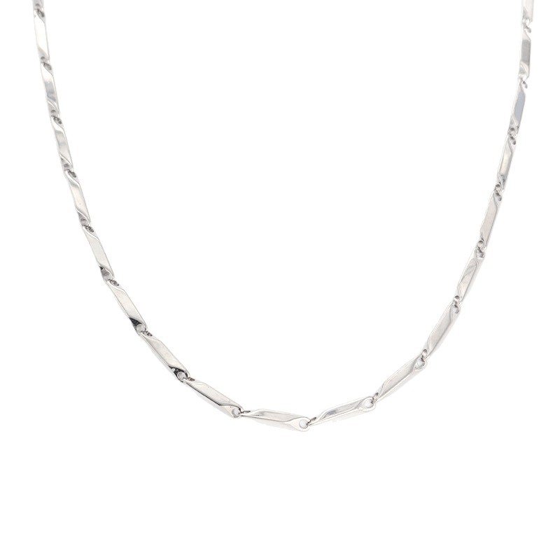 Herren Cuban Link Armband Aus Edelstahl Wasserfest Schmuck_voghion.com