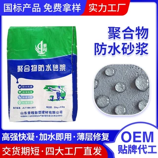厂家定制阳台屋顶厨房卫生间地面墙面防水 聚合物水泥防水砂浆
