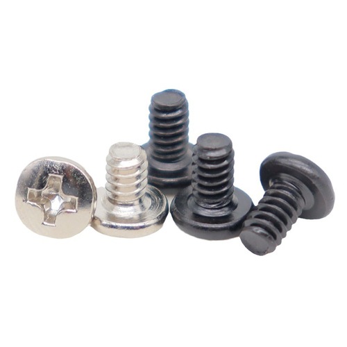 3.5-inch computer mechanical hard drive screw BM6#32 US cross slot flat head machine screw nickel black oxide