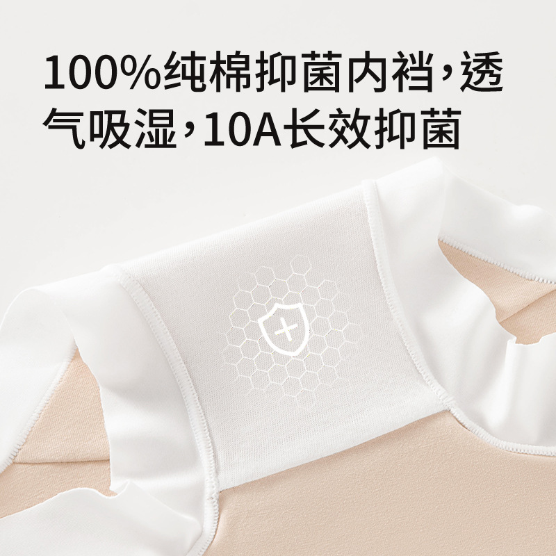 Calzoncillos bóxer de color de contraste de algodón entrepierna antibacteriana entrepierna de algodón 2025 pantalones de seguridad leggings antideslumbrantes calzoncillos bóxer para mujer