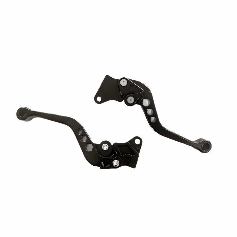Double drum brake horn motorcycle modified accessories CNC qiaoge aluminum alloy handle clutch brake six-speed cross-border adjustment