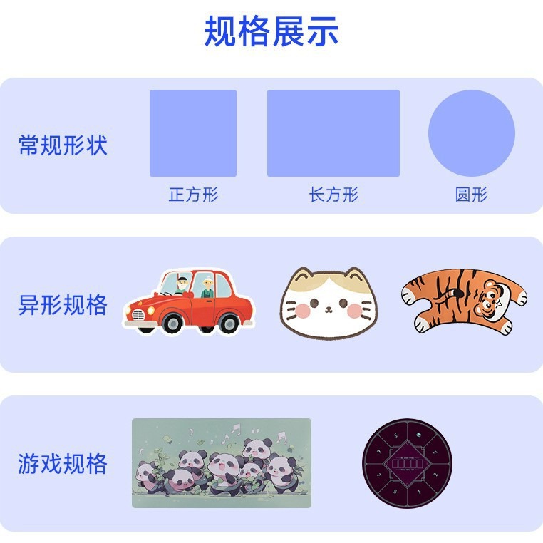 almohadilla de ratón de caucho corcho, logotipo de impresión de serigrafía, almohadilla de escritorio antideslizante gruesa, almohadilla de ratón de computadora pequeña