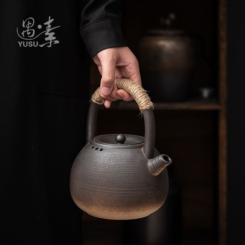 Household Electric Ceramic Stove Kettle Tea Cooker Set Ceramic Large Capacity Tea Cooking Pot Encircled Stove Single Pot Coarse Pottery Tie Beam Pot Household Electric Ceramic Stove Kettle Tea Cooker Set Ceramic Large Capacity Tea Cooking Pot Encircled Stove Single Pot Coarse Pottery Tie Beam Pot