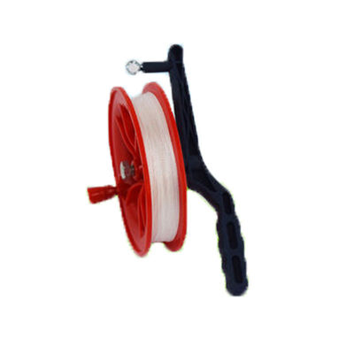 風筝輪盤繞線板配件新款塑料紅輪帶線線軸手握輪線板放飛壹件代發