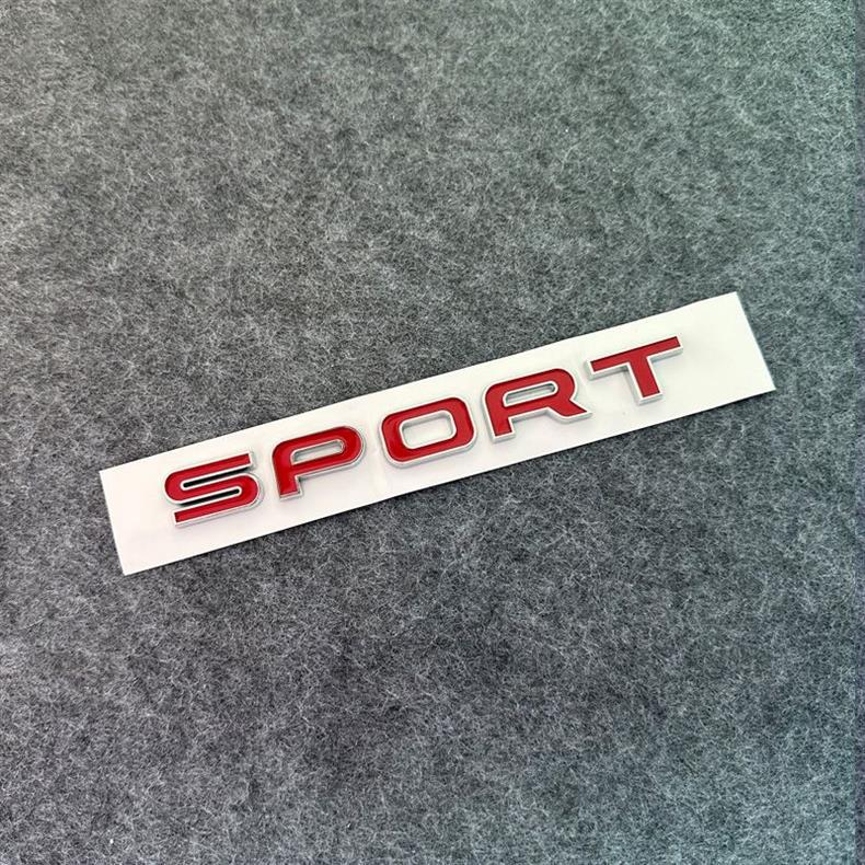 Suitable for Land Rover Sport car emblem, including the lettering, the "Queen's Signature" emblem, the Genesis emblem, the tail emblem, and the HSE and EVOQUE models, for modification purposes