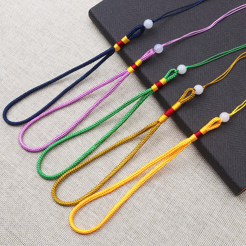 手工编织手把绳文玩玉器挂绳香牌许愿牌配饰挂绳香包饰品配饰吊绳