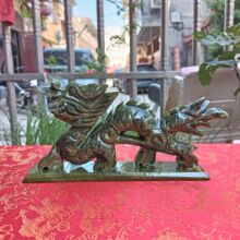批发青玉青龙家居摆件南玉龙神兽办公摆设吉祥礼品