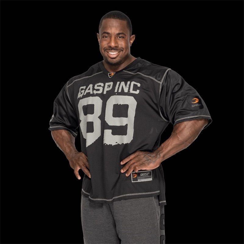 European and American Fitness Short-sleeved T-shirt Mesh Men's Muscle Sports Loose Ultra-plus size Olive Suit Loose V-neck Training Suit
