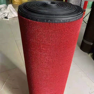 mat roll non-slip mat – Universal Foot Pad - burr-bottom-red-8-10mm-thick-12-9m-12-9m