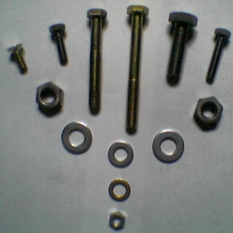 供应标准件，非标件，标准件用钢材(图)不锈钢螺丝螺栓螺帽厂家