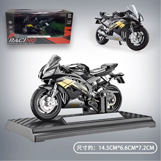 1：18合金摩托车模型川奇汽车机车摆件仿真玩具礼品赛车跨境小包