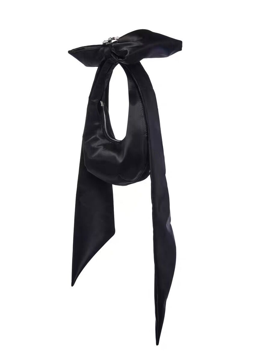 Women's Small Polyester Bow Knot Elegant Zipper Underarm Bag display picture 6