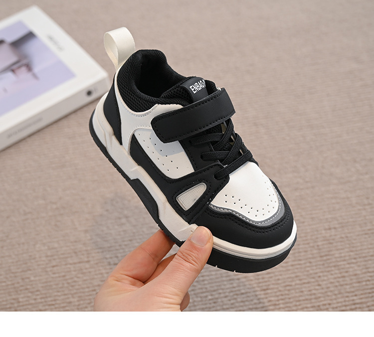 Klassische Panda Canvas Sneaker Für Kinder Bequeme Freizeitschuhe_voghion.com