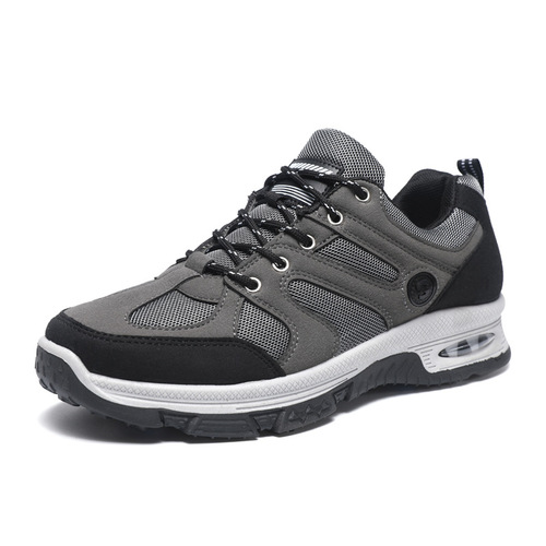 Wholesale spring new men's shoes round toe lace-up outdoor hiking men's sports shoes fashion casual running shoes for men