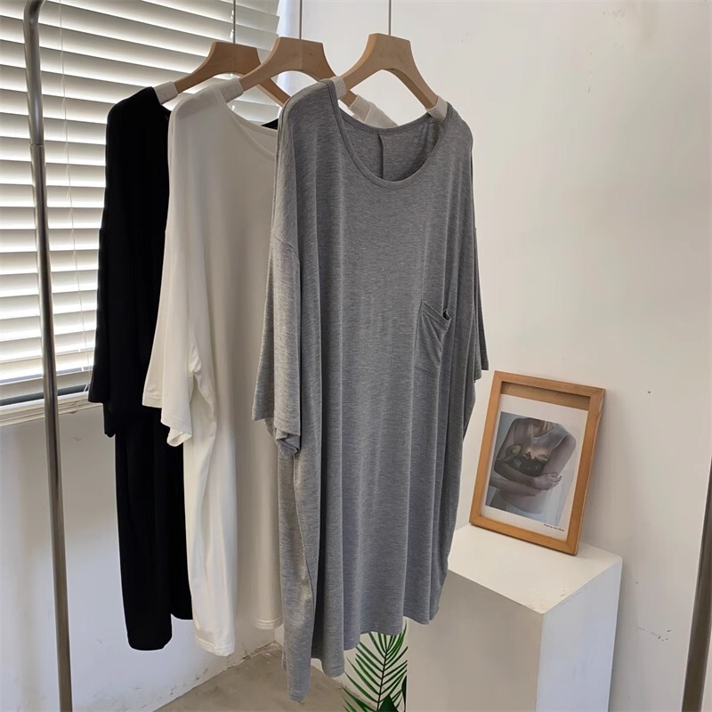 oversize plus size Pure Wind-Desire Short-Sleeved T-Shirt Women's Loose Spring and Summer Home Dancing Clothes Yoga Clothes Soft oversize plus size Pure Wind-Desire Short-Sleeved T-Shirt Women's Loose Spring and Summer Home Dancing Clothes Yoga Clothes Soft