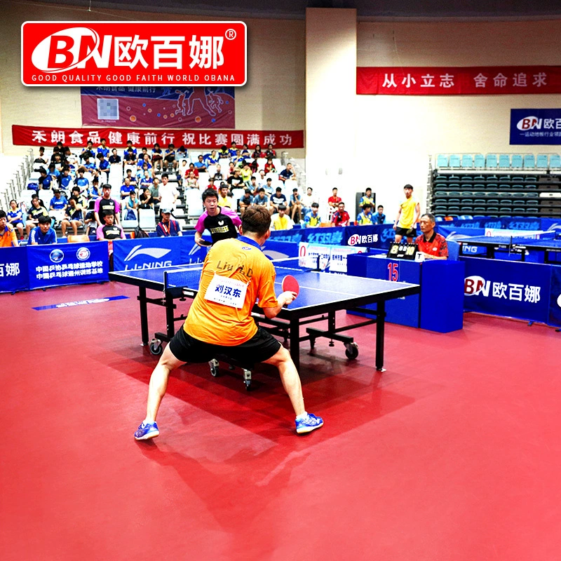 Foldable entertainment table for table tennis for gym