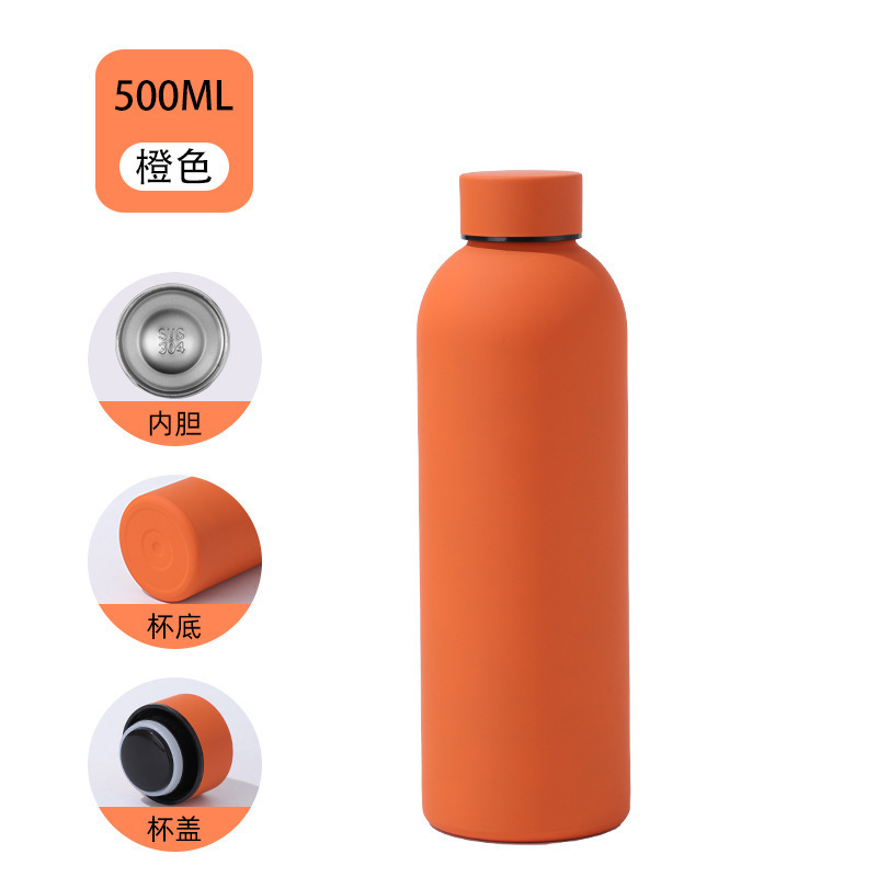 소구 병 오렌지색 고무 페인트 500ML 기본 규격 1개