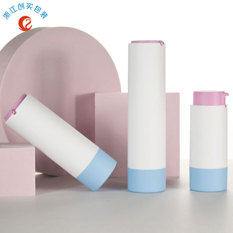 ABS塑料15ml 30ml 50ml底部旋转真空瓶 眼霜乳液真空瓶 护肤包材