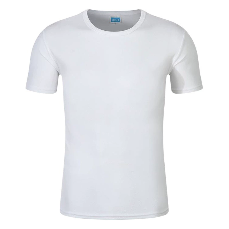 Быстросохнущая футболка с круглым вырезом, индивидуальный пошив, для работы, марафонов, групповых мероприятий, рекламы, культурных мероприятий, с коротким рукавом, с полноцветной печатью логотипа по всей поверхности.