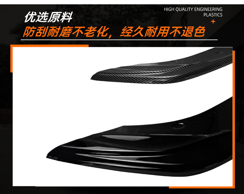 Suitable for Mercedes-Benz GLB X247 AMG Line GLB35 AMG rear lip spoiler small body kit modification