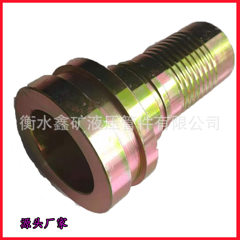 变径卡槽芯DN80*50注浆管盾构机掘进机沟槽式快装压把管卡接头