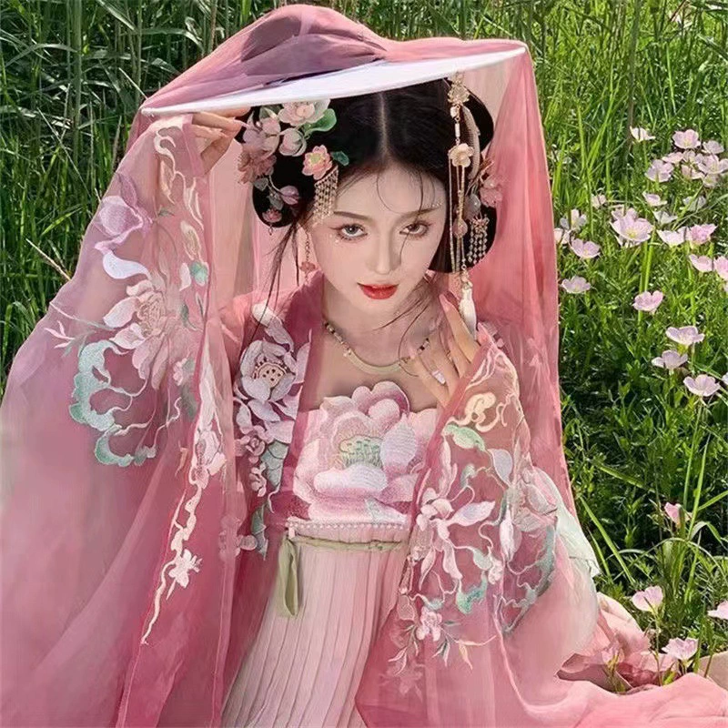 [Большой лотос] Hanfu женский взрослый китайский элемент улучшен