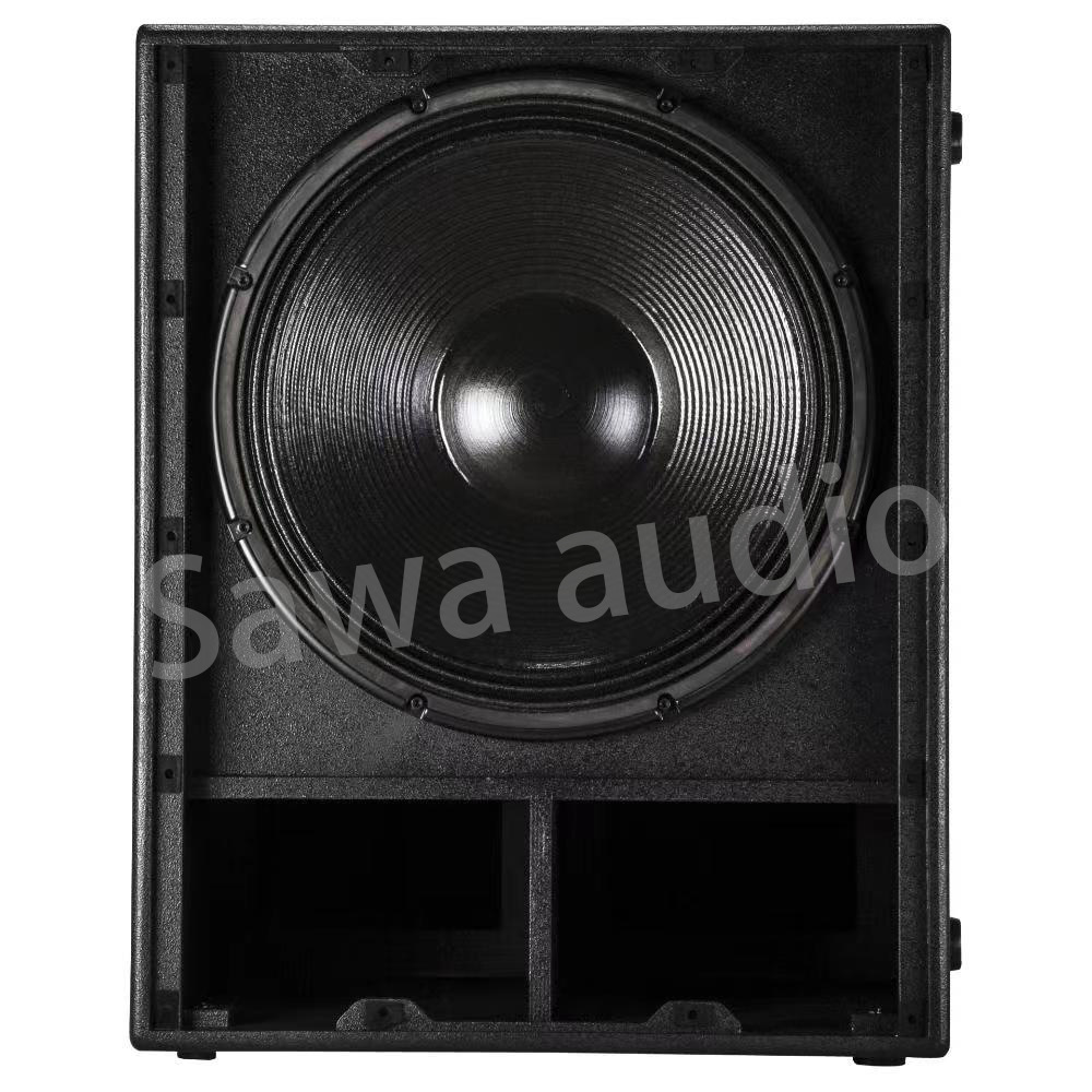 18 pulgadas subwoofer solo altavoz profesional al aire libre altavoz de alta potencia conferencia bar escenario sonido de matriz lineal