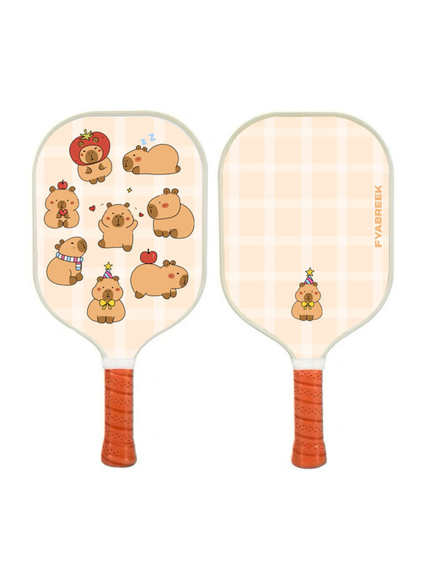 炭素繊維ピクセルラケットのオリジナル可愛いカピラ熊親子スポーツセットはクロスボーダー専用です。|undefined