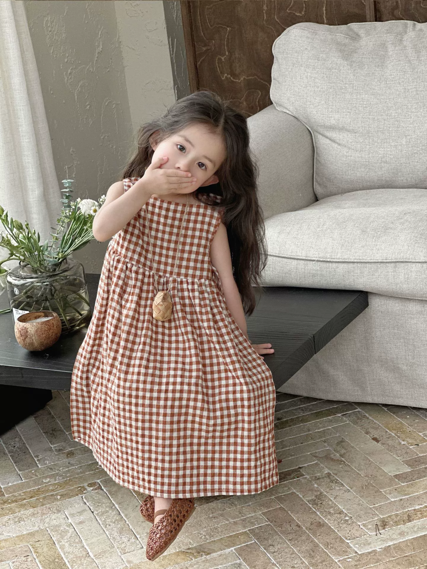 Summer children's slip dress, sleevless dress, girl's skirt, small princess costume