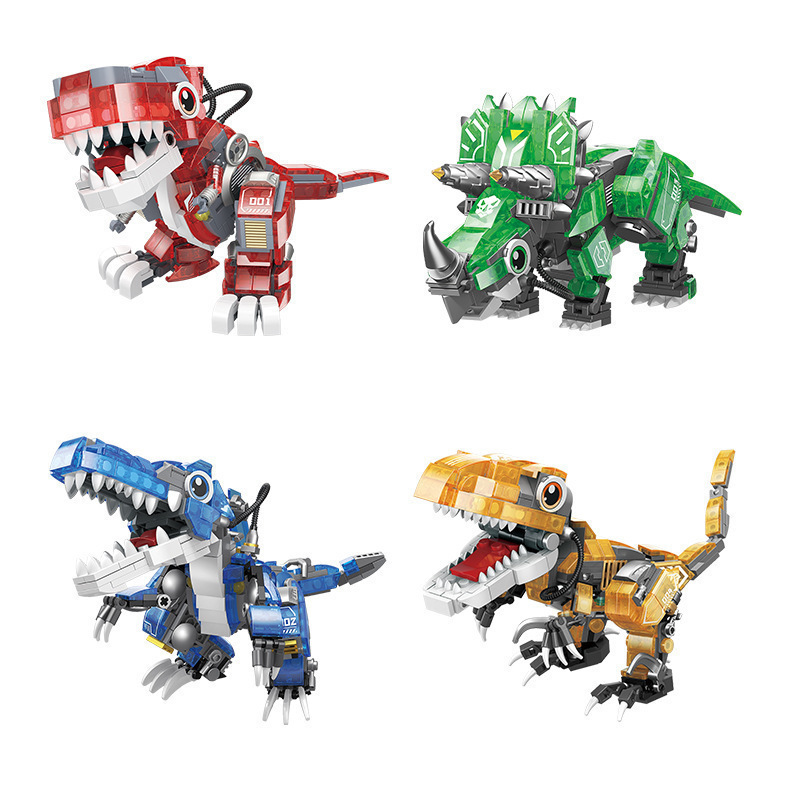 Compatible con luces nocturnas Kirin insectos altos animales marinos ensamblaje bloques de construcción juno juguetes regalo para niños