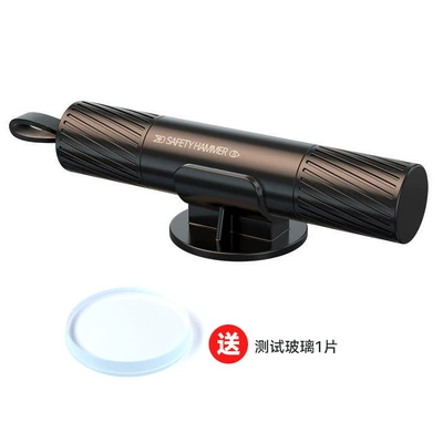 Car Window Breaker Safety Hammer Artifact Car Life-Saving Car Broken Glass Escape Car Multifunctional One-Second Car Window (Qəza çəkici) - black
