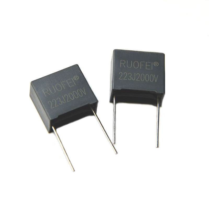 Высокочастотный резонаторный конденсатор MMKP82 0.022µF 223J2000V 2КВ двойная сторона металлизированная плёнка межскоридорное расстояние 15