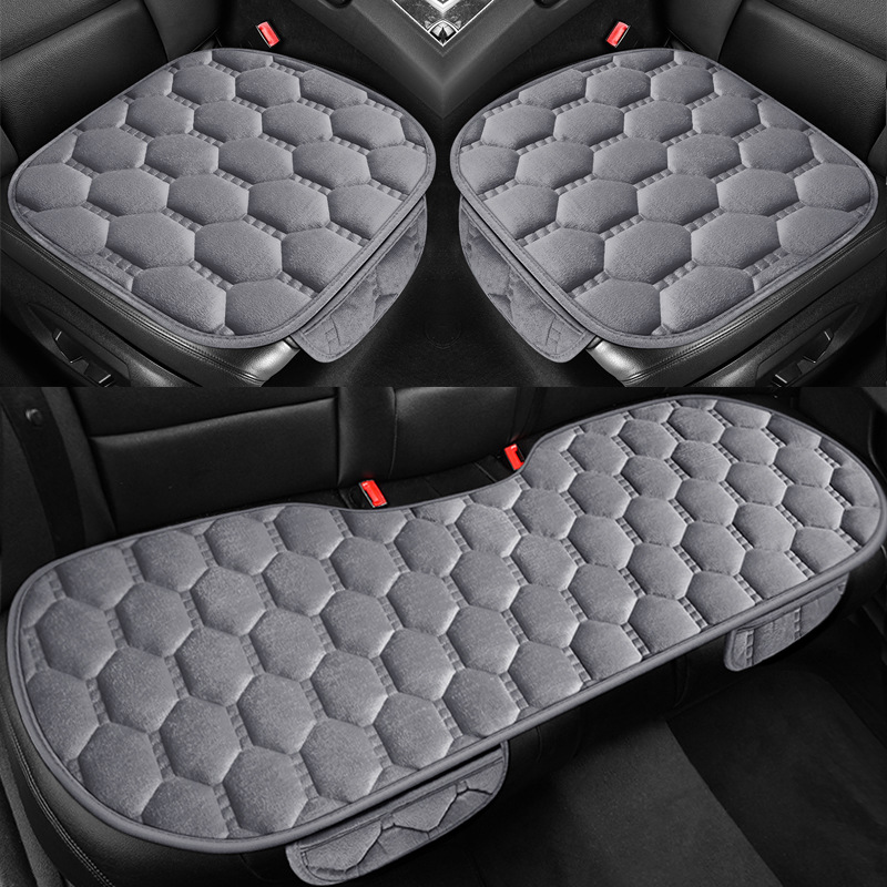 Winter Short Plush Car Seat Cushion Universal Seat Cushion Cross-Border E-Commerce Hot-Selling Single-Piece Seat Cushion Full Car Seat Cover Five Seats