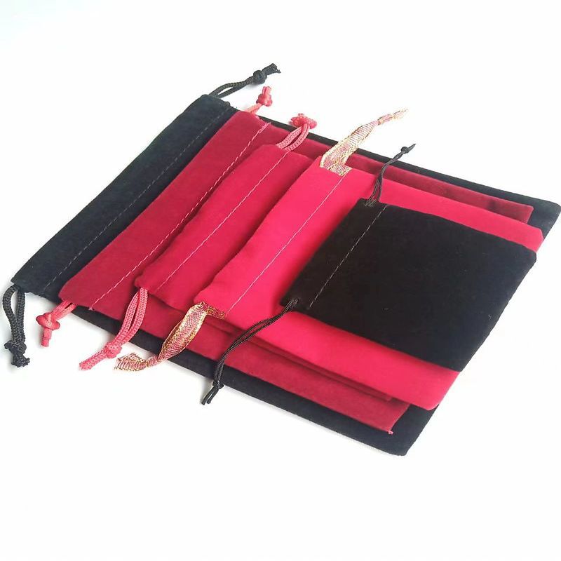 专供专产帽子麻棉布袋茶叶抽拉绳绒布袋可印LOGO礼品袋网格袋