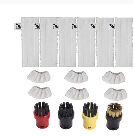 Adecuado para Kichi Karcher Kahe SC1SC2SC4SC5 molienda de vapor paño trapeador cubierta nylon cepillo cobre
