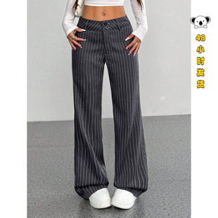T 99323 Striped Flare Office Pants �l�y�����k��ѝ