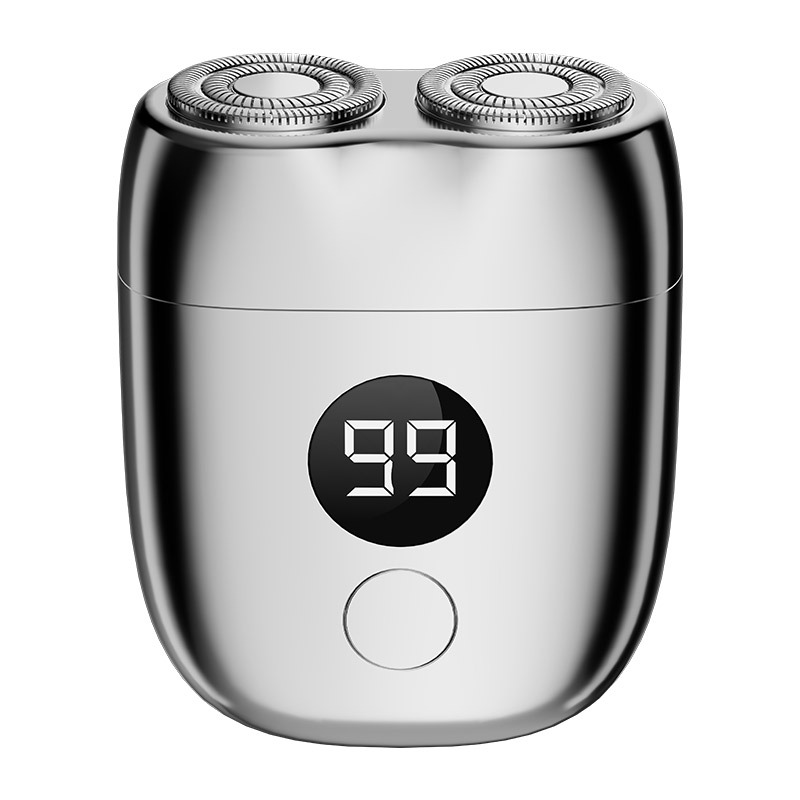 Nueva Afeitadora eléctrica de los hombres mini portátil viaje lavado cuerpo completo pequeño cuchillo regalo logo