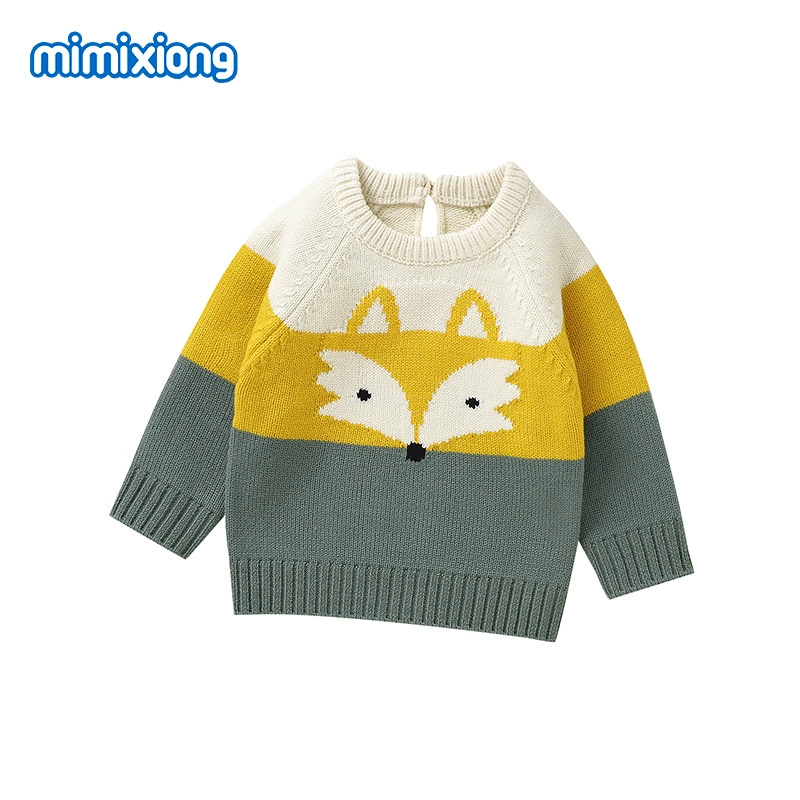 Brand demi-season knitted cute sweater for early age for men and women girl's