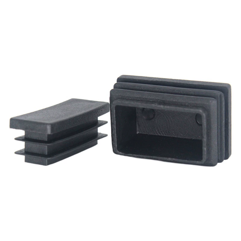 Оптовая Продажа с фабрики прямоугольная заглушка пластиковая заглушка из нержавеющей стали квадратная заглушка головки стола и стула Крышка коврика