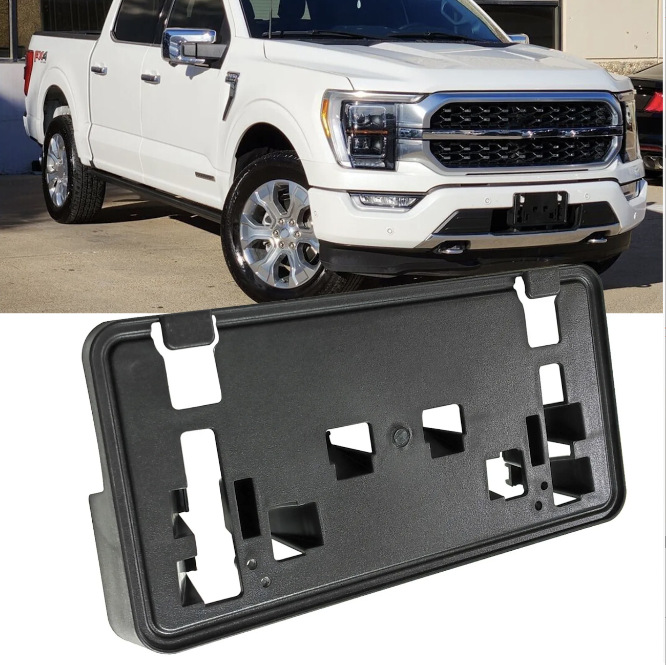 포드 F150 픽업 트럭 앞 번호판 프레임 | 브래킷 2021-2013 18-20 ML3Z17A3 85BB