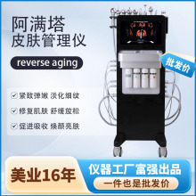 热销新品阿满塔皮肤管理综合仪 氢氧大气泡十合一美容仪美容院用