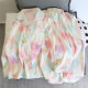 Cotton Silk Pajamas Women's Summer New Cute Cartoon Long Sleeve Trousers suit Thin Home Wear Wholesale