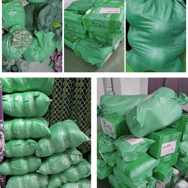 Pp bolsa tejida de plástico verde bolsa de piel de serpiente gruesa bolsa de embalaje de logística urgente bolsa de grano fabricante de sacos al por mayor